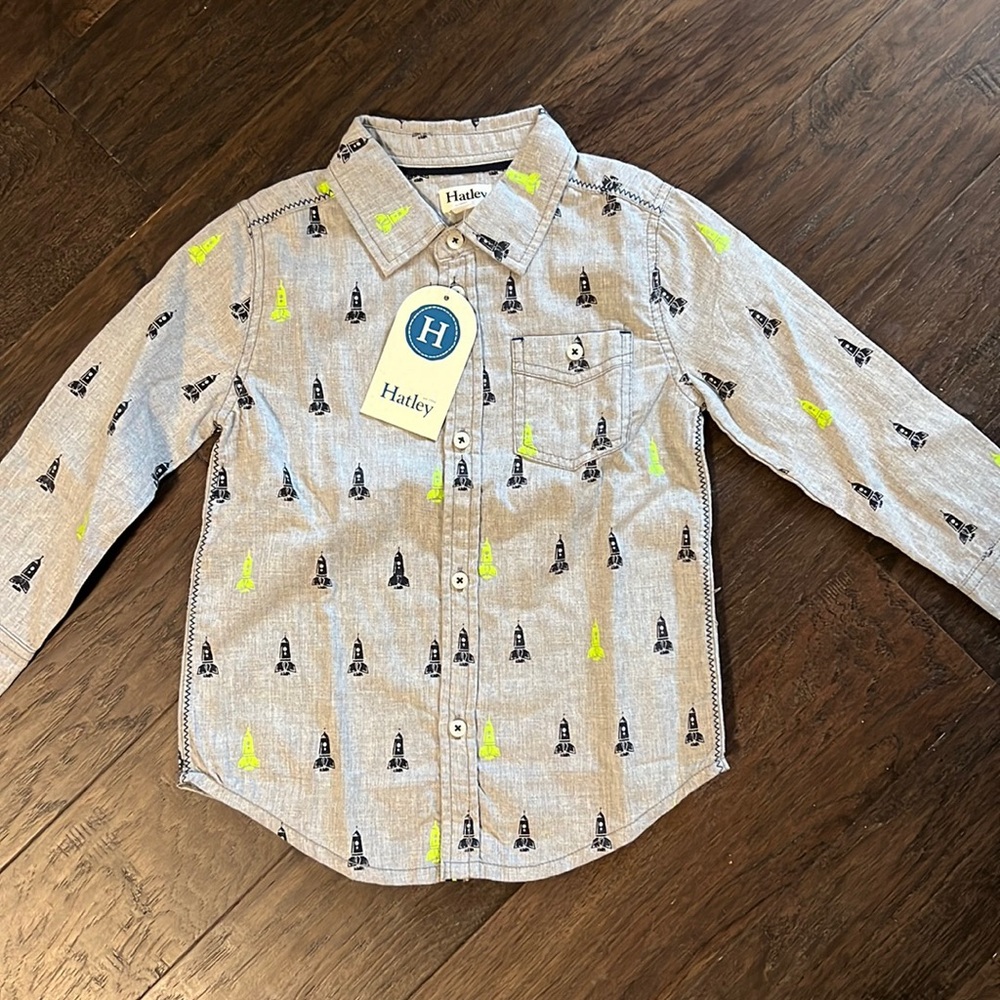 NWT Hatley Button Down Shirt